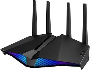 ASUS RT-AX82U 5400 Dual Band + Wi-Fi 6 Gaming Router,PS5 Compatible,up to 2000 sq ft & 30+ devices,Mobile Game Mode, ASUS ...
