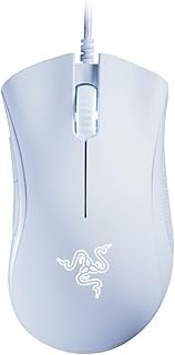 Razer DeathAdder Essential (2021) - Ergonomic Wired Gaming Mouse - White