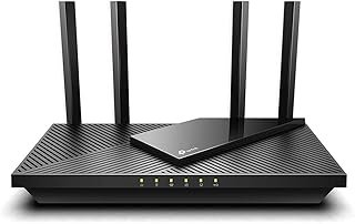 TP-Link AX3000 Dual Band Gigabit Wi-Fi 6 Router, 512MB RAM, 160MHz, 4High Power FEM, USB3.0 Port, HomeShield Security, One...