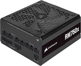CORSAIR,750 Watts,Black,CP-9020199-AU RMX Series (2021), RM750x, 750 Watt, Gold, Fully Modular Power Supply