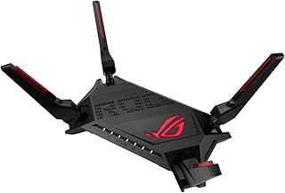 ASUS ROG Rapture GT-AX6000 Dual-Band Gaming Combinable Router (Tethering as 4G and 5G Router Replacement, WiFi 6, Dual 2.5...