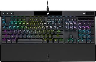 CORSAIR K70 RGB PRO Wired Mechanical Gaming Keyboard (CHERRY MX RGB Brown Switches: Tactile and Non-Clicky, 8,000Hz Hyper-...