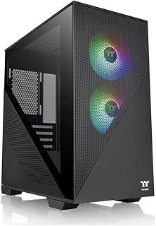 Thermaltake Divider 170 Tempered Glass ARGB Micro Case Black Edition