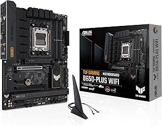ASUS TUF Gaming B650-PLUS WiFi AMD B650 AM5 Ryzen™ Desktop 9000 8000 and 7000 ATX Motherboard, 14 Power Stages, PCIe® 5.0 ...