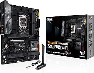 ASUS TUF Gaming Z790-Plus WiFi LGA 1700(Intel®12th&13th Gen) ATX Gaming Motherboard(PCIe 5.0,DDR5,4xM.2 Slots,16+1 DrMOS,W...