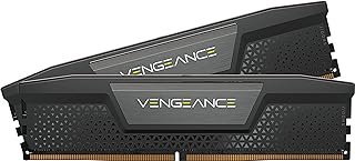 CORSAIR Vengeance DDR5 64GB (2x32GB) DDR5 6400 (PC5-51200) C32 1.4V Intel XMP Memory - Black