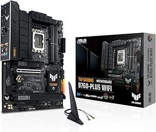 ASUS TUF Gaming B760-PLUS WiFi Motherboard Socket Intel LGA 1700 (Intel B760, ATX, DDR5 Memory, PCIe 5.0, 2X M.2, WiFi6, T...