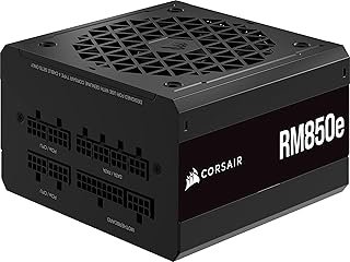 CORSAIR RM850e (2023) Fully Modular Low-Noise ATX Power Supply - ATX 3.0 & PCIe 5.0 Compliant - 105°C-Rated Capacitors - 8...