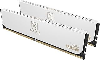 TEAMGROUP T-CREATE EXPERT Overclocking 10L DDR5 32GB Kit (2 x 16GB) 6000MHz (PC5-48000) CL30 Intel XMP 3.0 & AMD EXPO Comp...