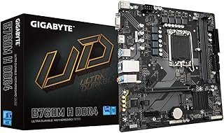 Gigabyte B760M H DDR4 Intel LGA 1700 m-ATX Motherboard