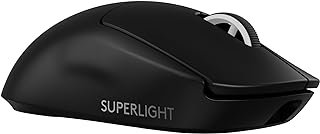 Logitech G PRO X Superlight 2 Lightspeed Wireless Gaming Mouse, Lightweight, LIGHTFORCE Hybrid Switches, Hero 2 Sensor, 3...