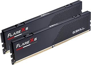 G.SKILL Flare X5 64GB DDR5 Desktop RAM Kit 2 x 32GB - 6000MT/s - CL30-1.4V - 30-40-40-96, AMD Expo Optimized [F5-6000J3040...