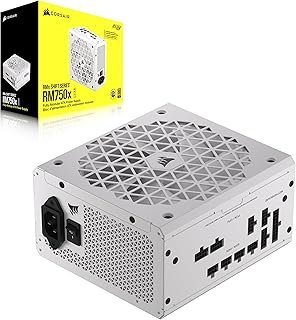 CORSAIR RM750x Shift Fully Modular ATX Power Supply - 80 Plus Gold - ATX 3.0 - PCIe 5.0 - Zero RPM - Modular Side Interfac...