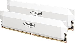 Crucial Pro Overclocking 32GB Kit (2x16GB) DDR5-6000 UDIMM CL36 White heatspreader (16Gbit)