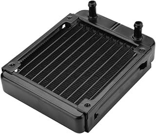 Heat Exchanger Radiator, Aluminium Computer Water Cooling Radiator Water Cooler 10 Tubes Computer Heat Exchanger for PC Wa...