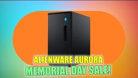 Alienware Memorial Day Sale: RTX 5080 Gaming PCs from $2,350