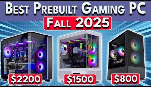 Best Gaming PCs 2025: Top Choices for Performance and Upgradability