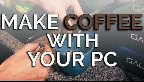 Innovator Uses Coffee to Cool PC, Sparks Creativity Debate