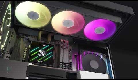 GAMEMAX Unveils Glacier Series Liquid Coolers for High-Performance PCs