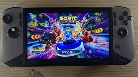 MSI Claw A8 Bundle Includes Sonic Racing: CrossWorlds Game