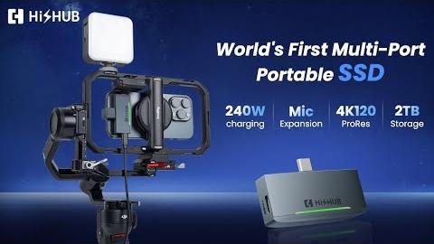 Versatile HISHUB Portable SSD: Powerhouse Storage for Creators