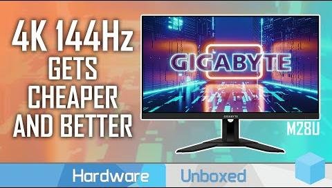 Deal Alert: Gigabyte M28U 4K Gaming Monitor Discounted